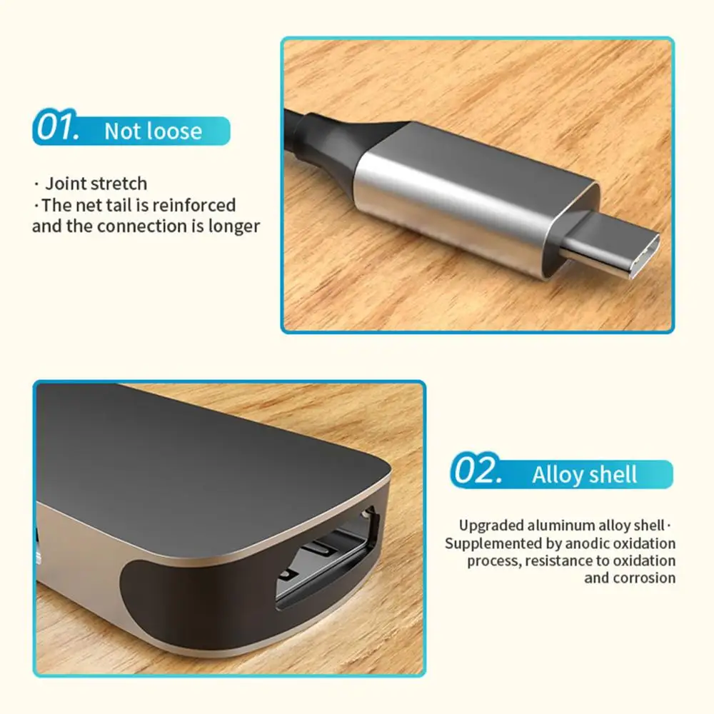 новый thunderbolt 3 4 in1 usb c к hdmi совместимого а