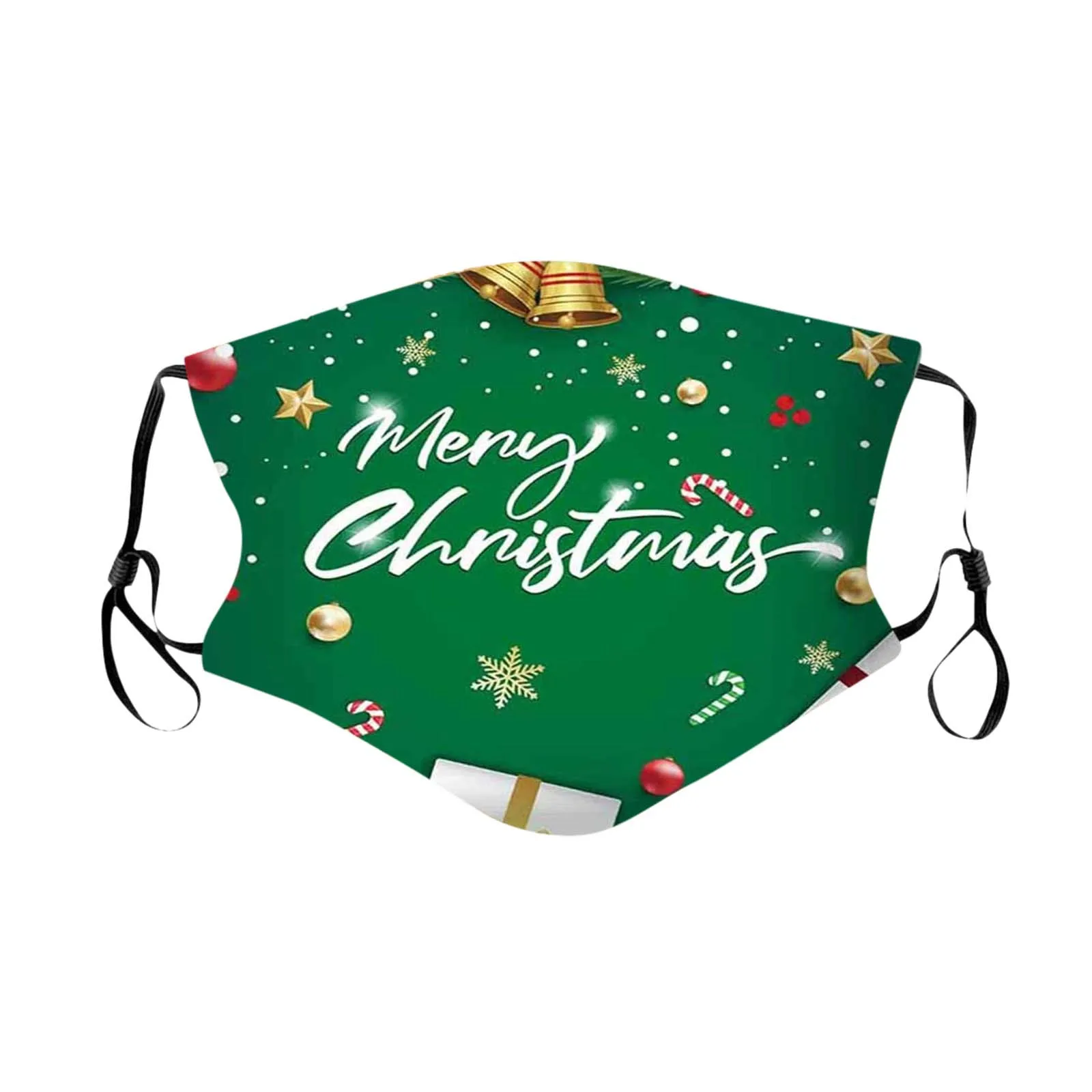 

Christmas Print Summer Adult Mask Mouth Face Mask Windproof Dustproof Mouth Mask Reusable Washable Party Mask Face Cover Mscara