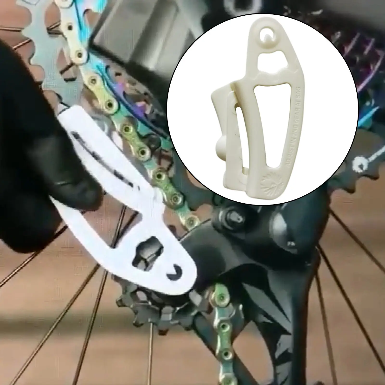 

1x Rear Derailleur Chaingap Adjustment Guide Chain Gap Adjustment Gauge Tool