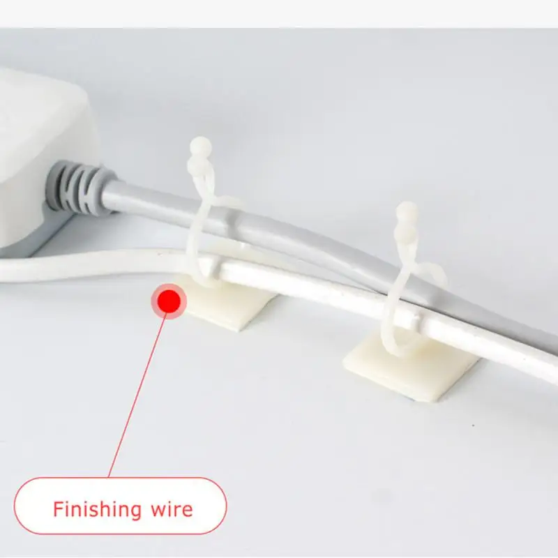 Многофункциональный Невидимый фиксированный зажим из ротанга для проводов