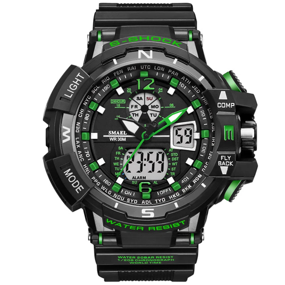 Часы мужские наручные G S Shock кварцевые с большим циферблатом роскошные брендовые