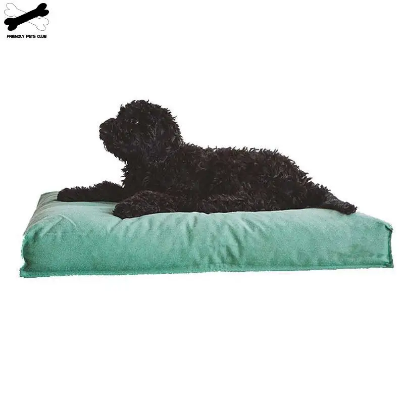 Soft Thick Pet Bed Matress Square Mat Anti-slip Machine Washable Durable Sofa 3 Colors Available For Cats Dogs | Дом и сад