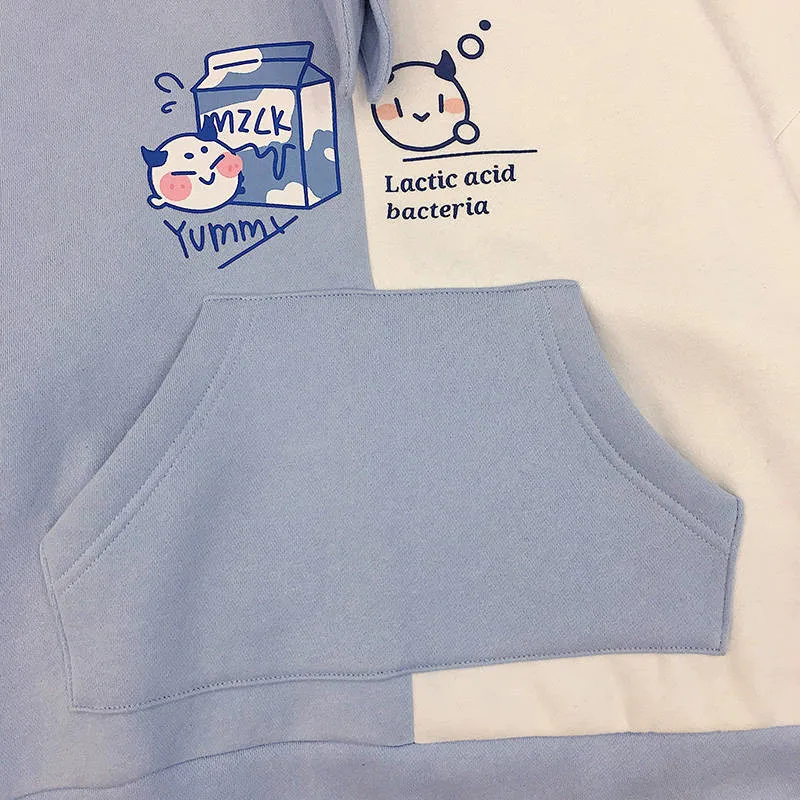 Шикарные модные милые толстовки Kawaii, женские повседневные рубашки премиум класса с длинным рукавом для девушек, уличные корейские стильные женские толстовки с длинным рукавом