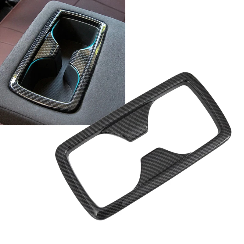 Украшение для заднего сиденья автомобиля из углеродного волокна Toyota Harrier Venza 2020