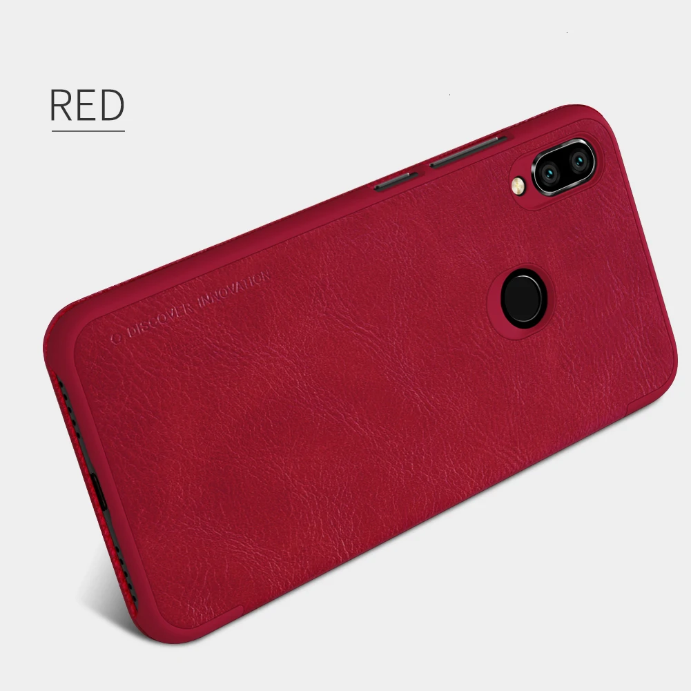 Xiaomi Redmi Note 7 Pro чехол Nillkin винтажный Qin откидной Чехол из кожи ПУ и ПК Пластиковый Чехол для Redmi Note7 Note 7S Чехол