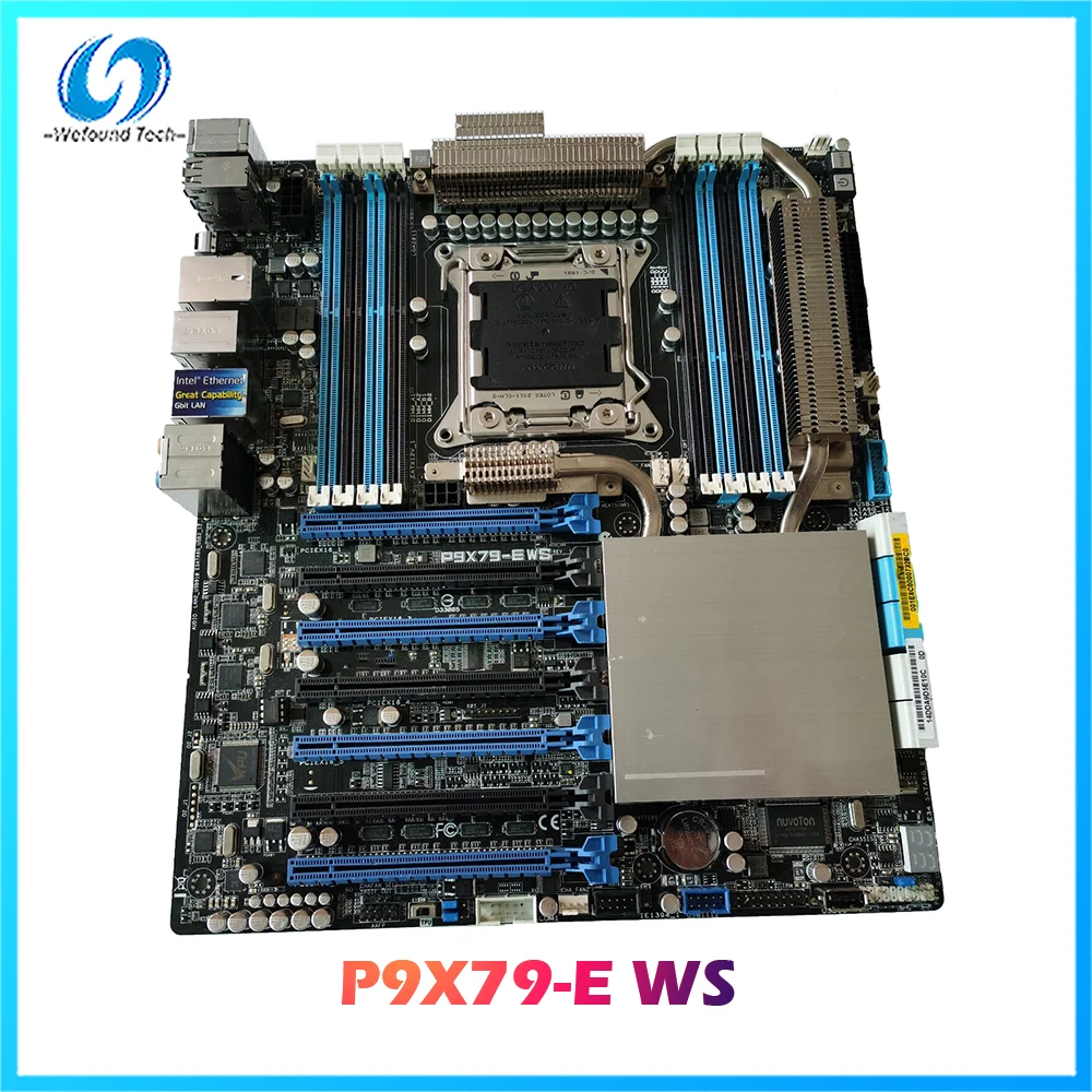 Günstig Original Workstation Motherboard Für Asus P9X79-E WS X79 7PIN LGA2011 E5 V2 ATX Unterstützung 100% Prüfung Vor Dem Versand