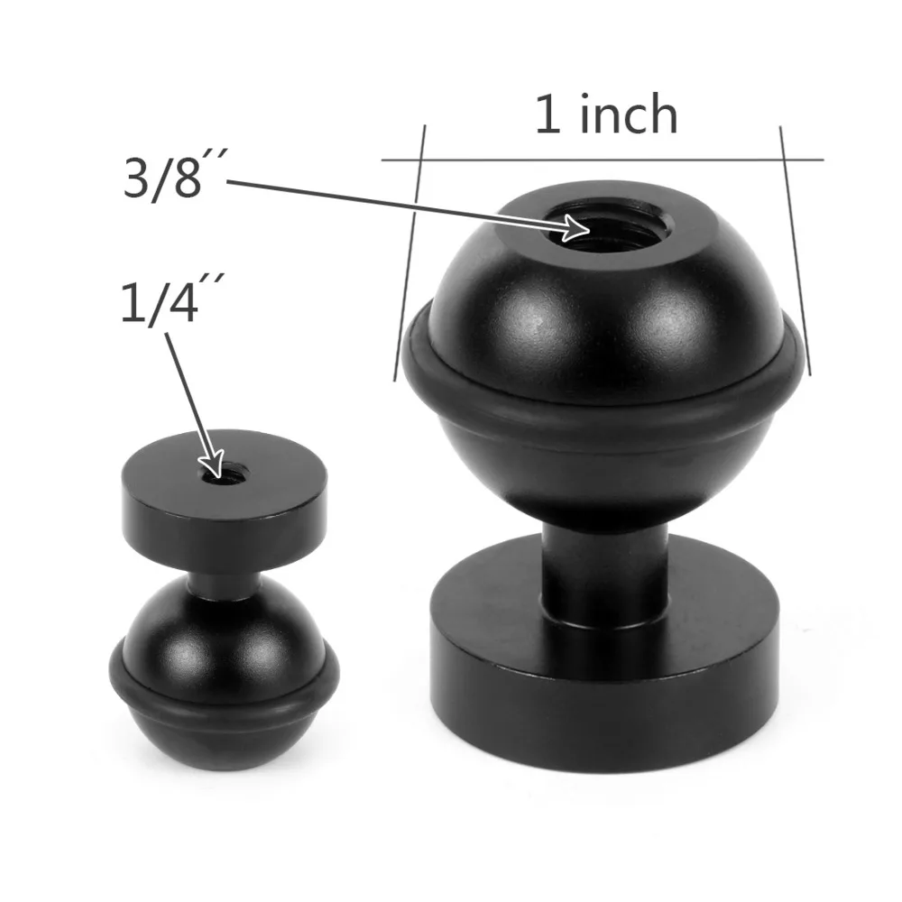 

Flash Bracket Hot Shoe Diving Fill Light Arm Ball Head For GoPro /DJI Osmo Camera Diving Tray Stabilizer