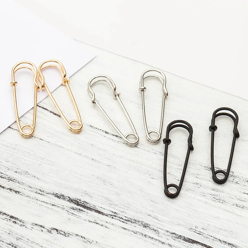 Creative Stud Earrings For Women Gold Color Silver Punk Metal Jewelry Geometric PaperClip Earring Unisex | Украшения и аксессуары