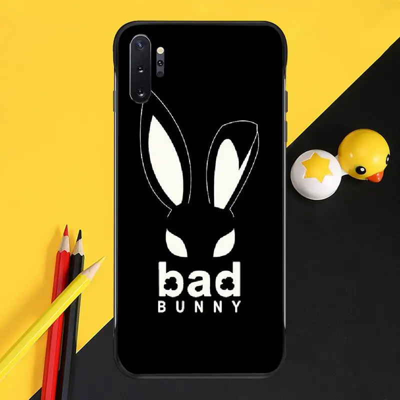 Мягкий силиконовый черный чехол для телефона PENGHUWAN Bad Bunny Maluma Ozuna POP в стиле хип-хоп