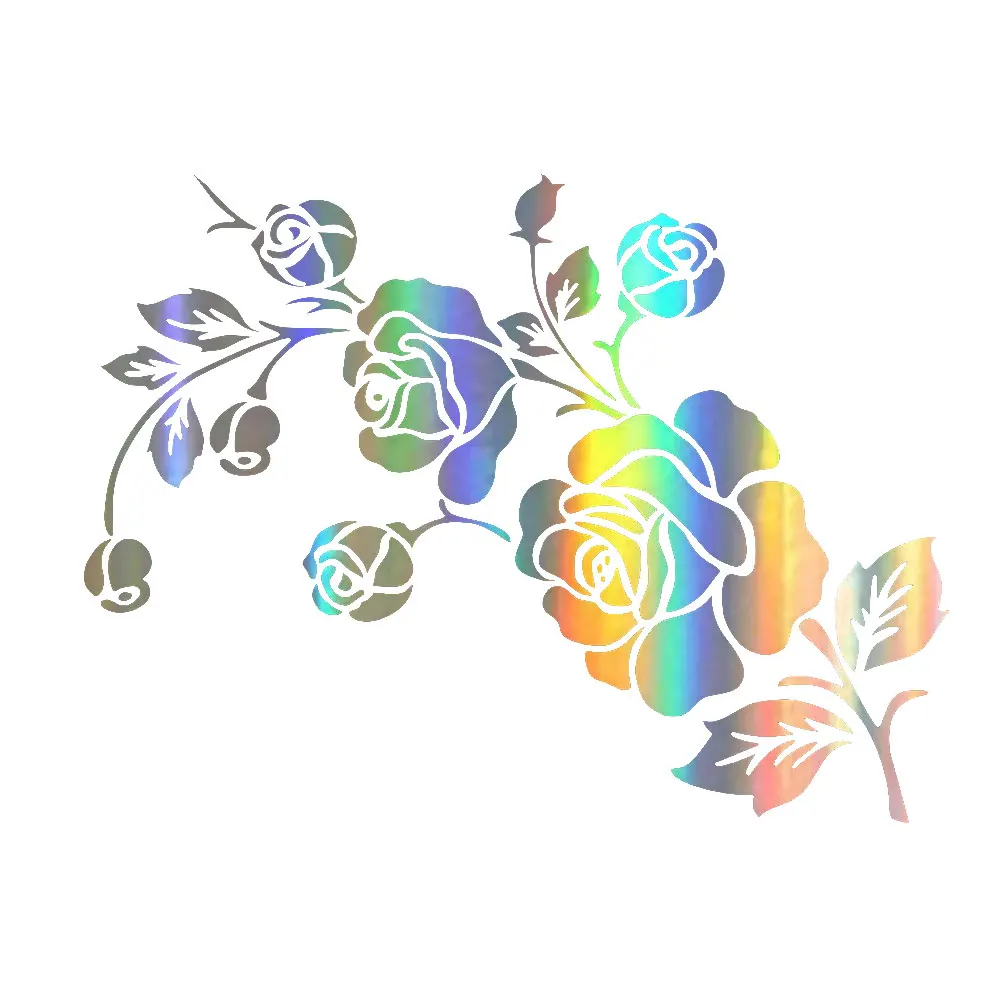 

80% HOT SALESCar Styling Anti Scratch Horse Head Waterproof Reflective Laser Sticker Decal