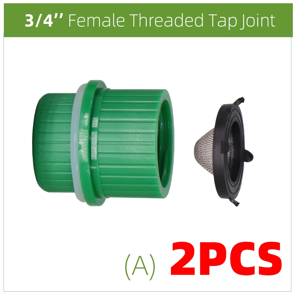 

Соединитель для таймера полива, зеленый, пластик