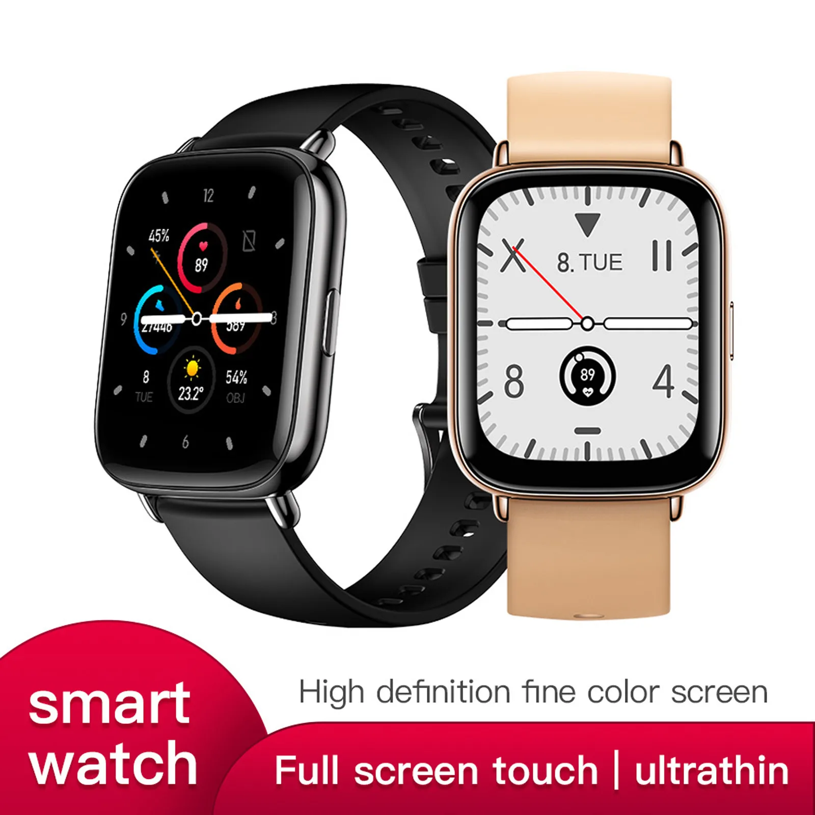 Умные часы UM68 Smar twatch 2021 для мужчин и женщин водонепроницаемые умные с измерением