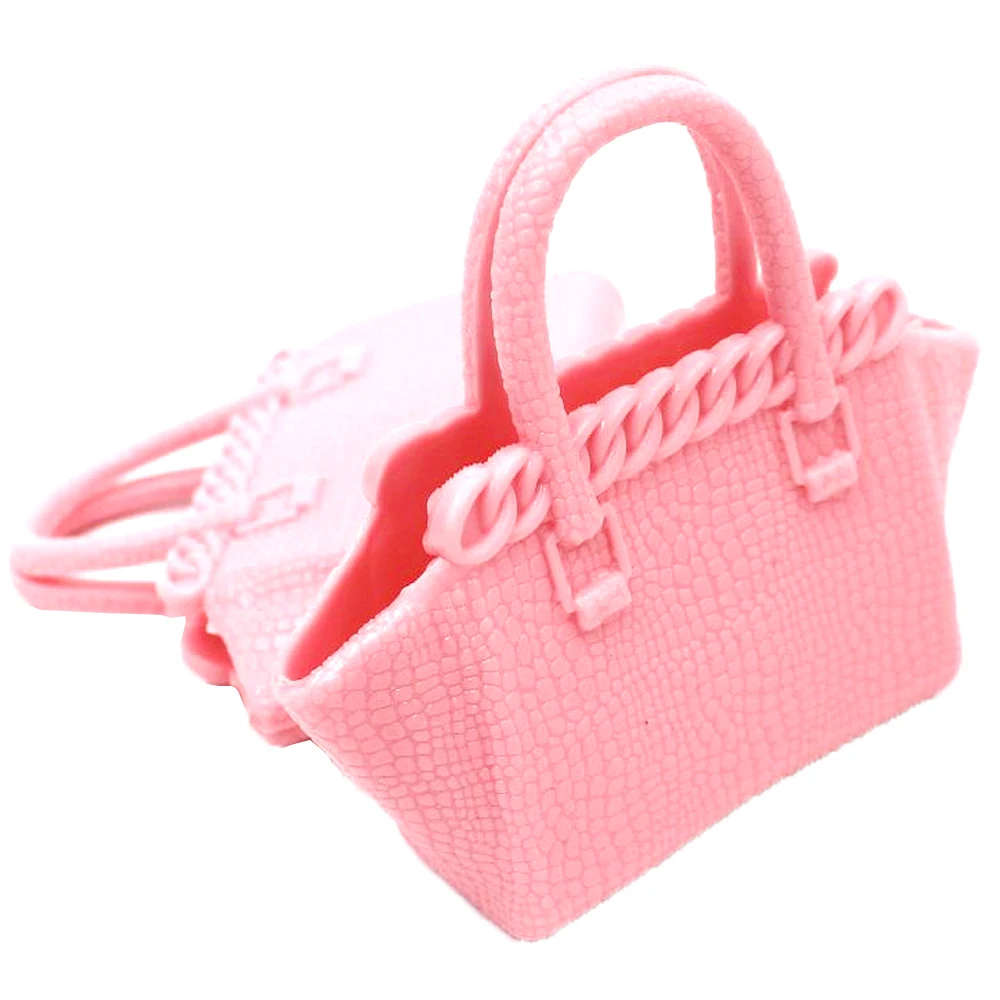 Набор для покупок из 3 предметов/набор = 1 Тележка + 2 розовые сумочки подруги Барби