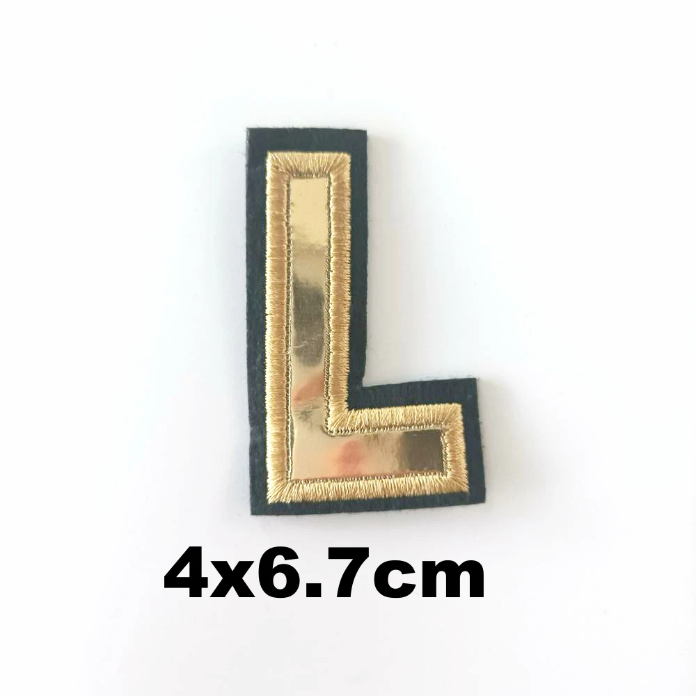 

Accessories large embroidery big bullfight letter patches for clothing OR-3104