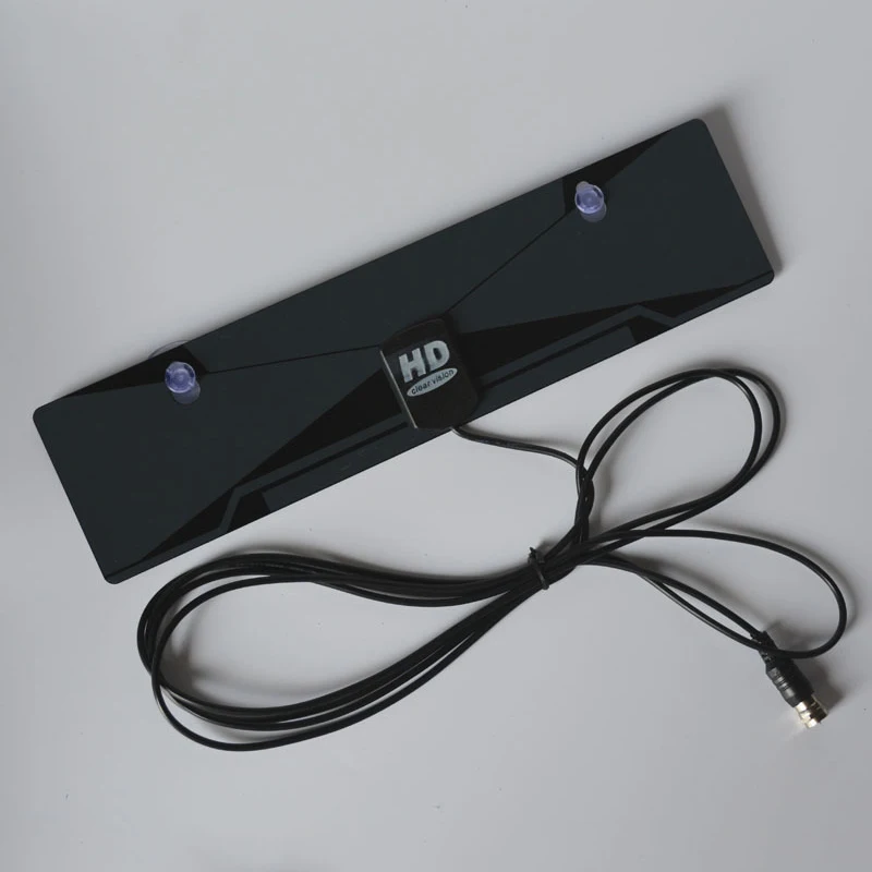 Цифровая внутренняя ТВ антенна 1080P HD TV VHF UHF FM плоский ящик готов с высоким