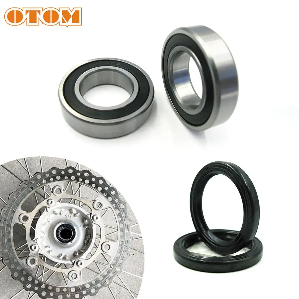 

Комплект подшипников масляных уплотнений ступицы переднего и заднего колеса OTOM для мотоциклов KAWASAKI KX250F KX450F 2007-2020, аксессуары для велосипед...