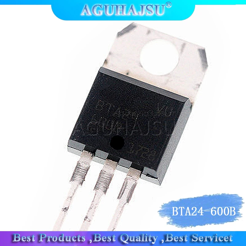 10 шт./лот новые оригинальные Триаки BTA24 25 ампер 600 вольт на-220 BTA24-600B | Электронные