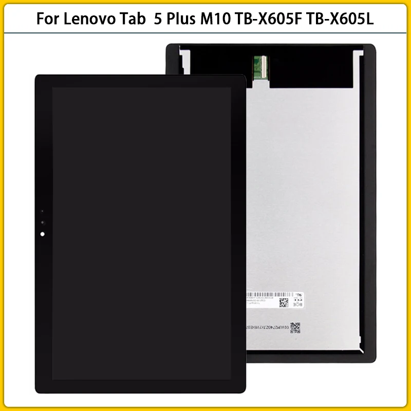 

Для Lenovo Tab M10 Tab 5 Plus TB-X605L TB-X605F TB-X605M TB-X605, ЖК-дисплей, сенсорный экран, дигитайзер в сборе, замена