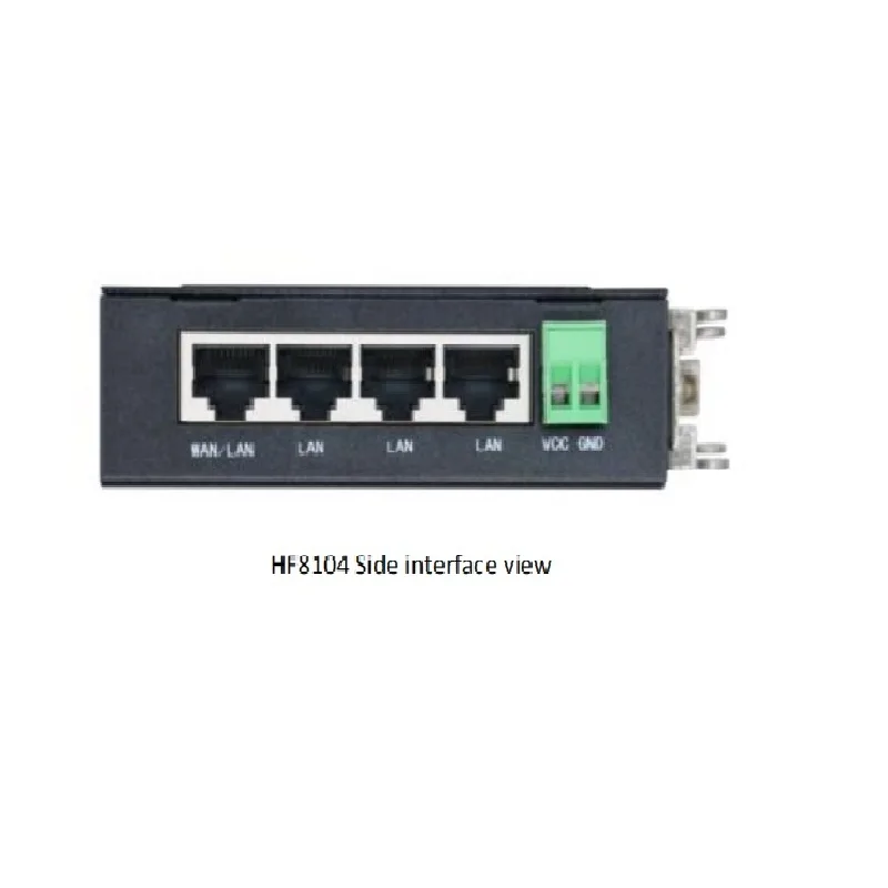 Высокоскоростной четырехпортовый маршрутизатор HF HF8104 DIN Rail 4G двунаправленная