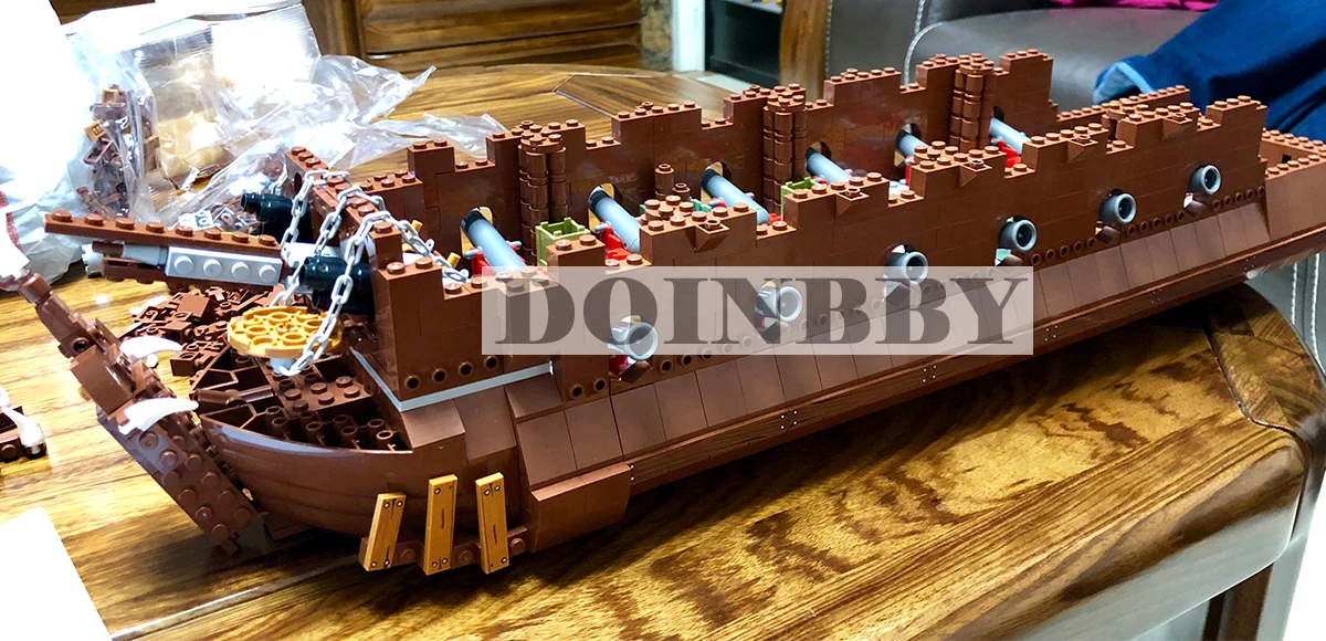 16016 Летающий Ducthman корабль идеи Пираты Карибы фильмы 3652 шт MOC модели строительные блоки кирпичи детские игрушки