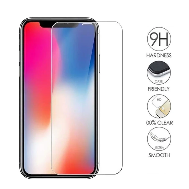 3 шт полное покрытие стекло новое практичное Закаленное протектор экрана для Iphone