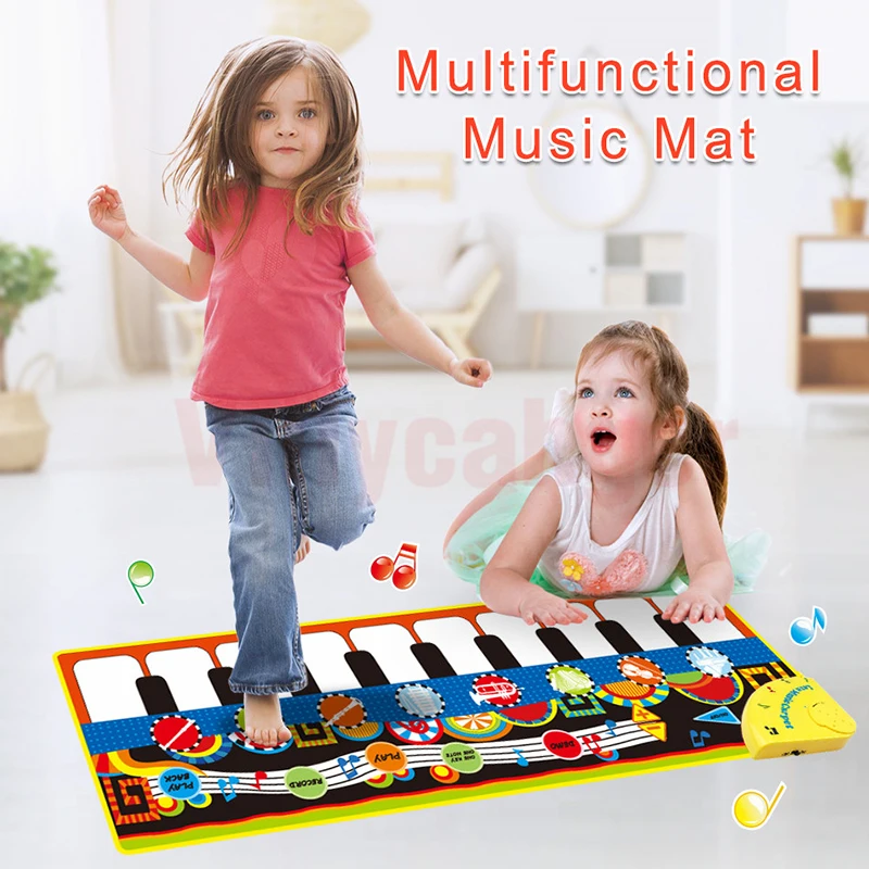 110x36cm Танцевальная музыка игровой коврик детский игрушки детские развивающие для