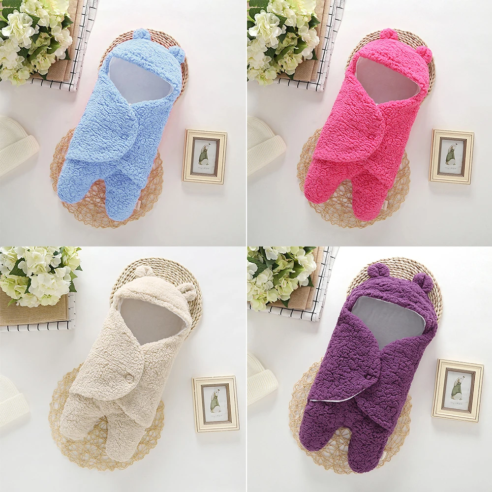 Осенний спальный мешок для малышей от 0 до 12 месяцев конверт новорожденных