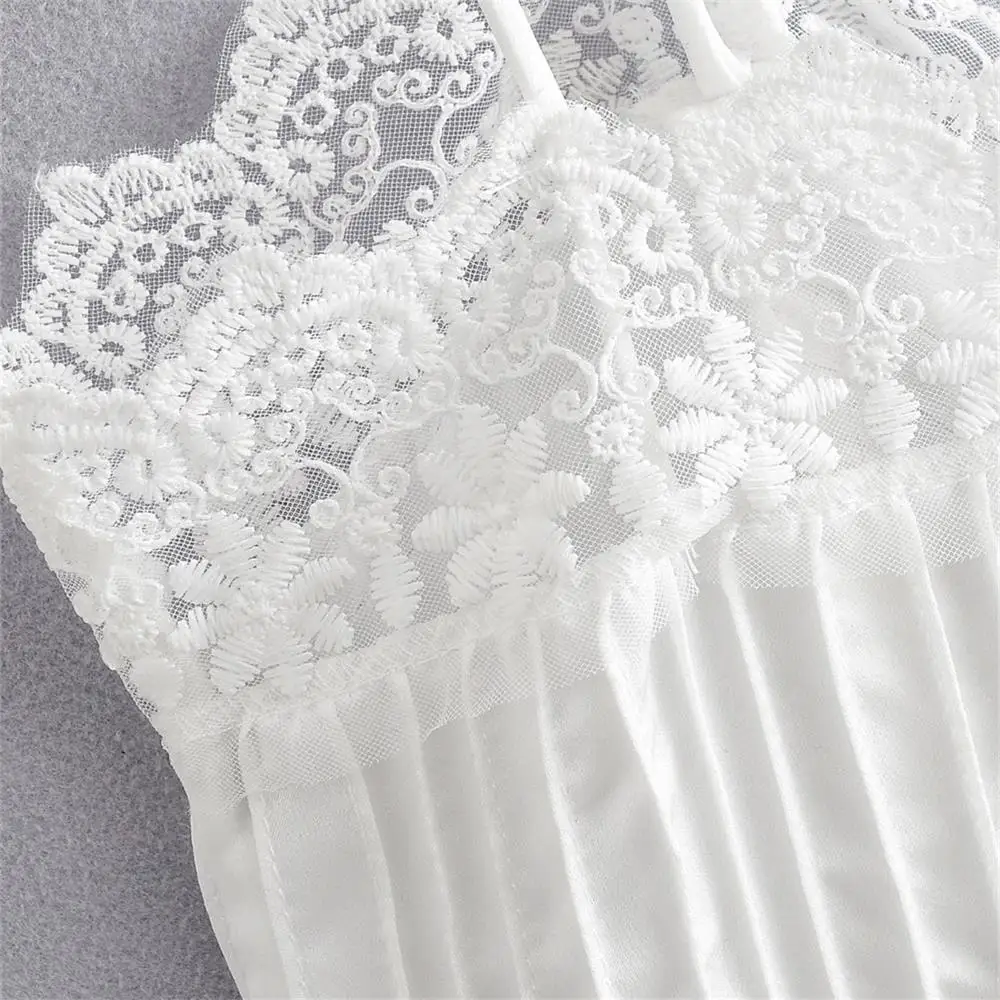 Женская одежда Za Новинка осени 2019 кружевное шелковое нижнее белье на бретельках