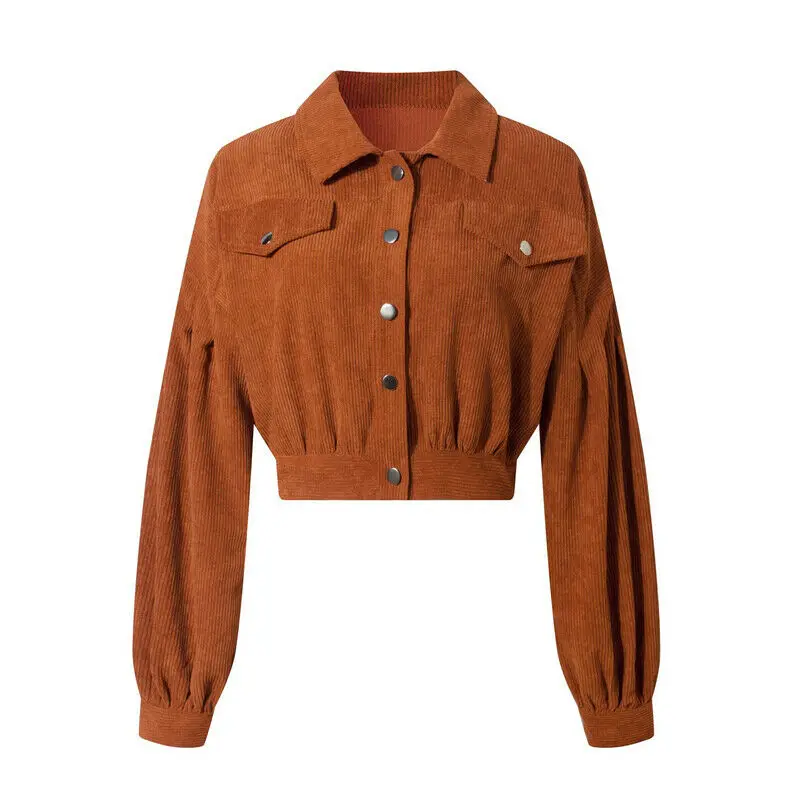 

Ripped Drop Shoulder Women Jackets Oversize Casual Female Coat Jacket for Girl