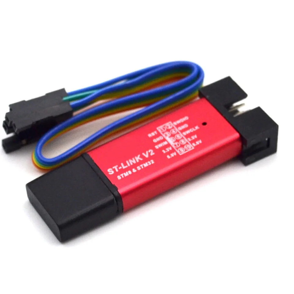 Горячая распродажа 10 шт./лот ST LINK Stlink Link V2 Mini STM8 STM32 симулятор загрузки