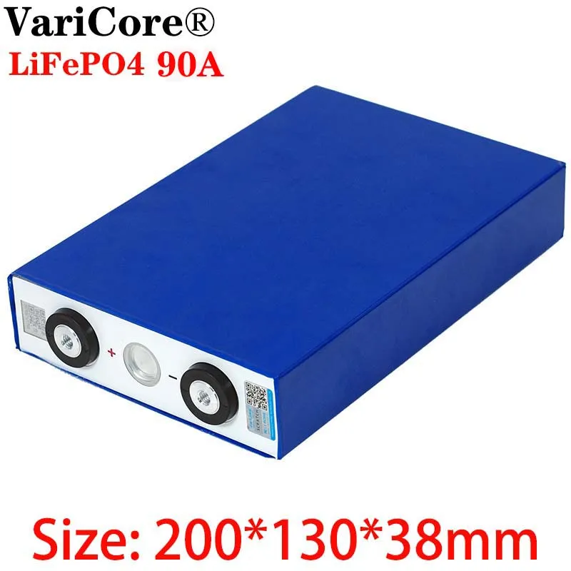 VariCore 3,2 V 90Ah аккумулятор LiFePO4 литий-железо фосфат большой емкости 90000mAh мотоцикл электрический автомобиль аккумуляторные батареи для двигателя