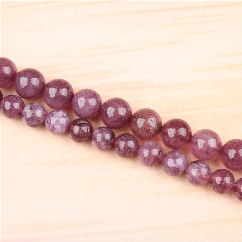 

Mica 4/6/8/10/12mm Natural Gem Stone Polished Smooth Round Beads For Jewelry Making DIY Bracelets