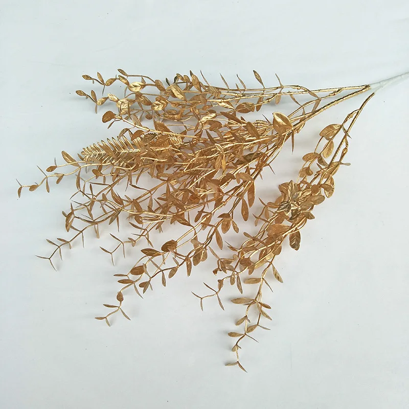 

Искусственные цветы Золотой серии, туманный кленовый лист, хвост Феникса