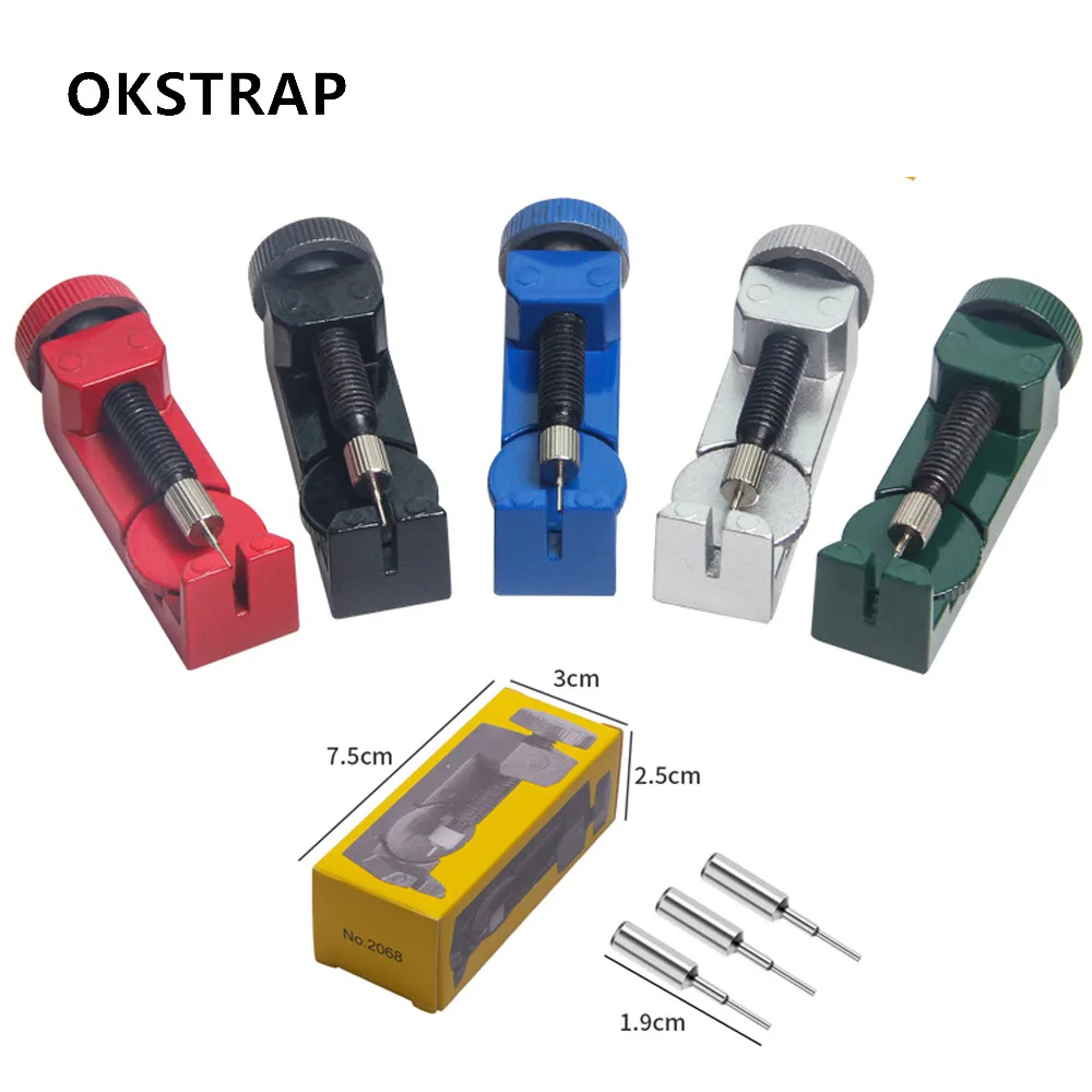 

Инструмент для снятия ремешка для часов с 3 регулируемыми звеньями для снятия металлических наручных часов набор для ремонта аксессуаров