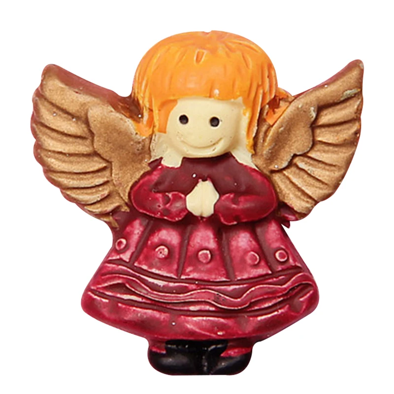 

10 PCS Christmas Decoration Socks Angel Xmas Leaves Resin Ornament DIY Toy BM88