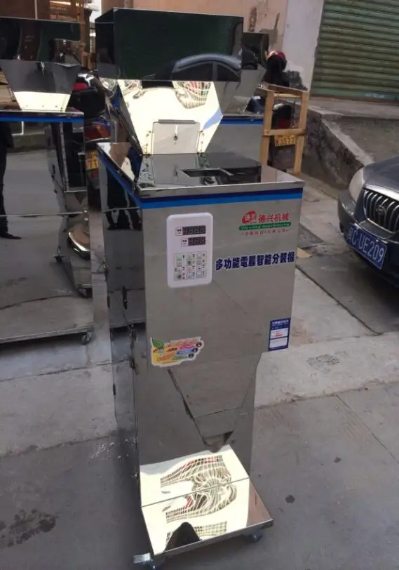 10 2500g Еда автоматического взвешивания стеллажи машина для расфасовки сыпучих