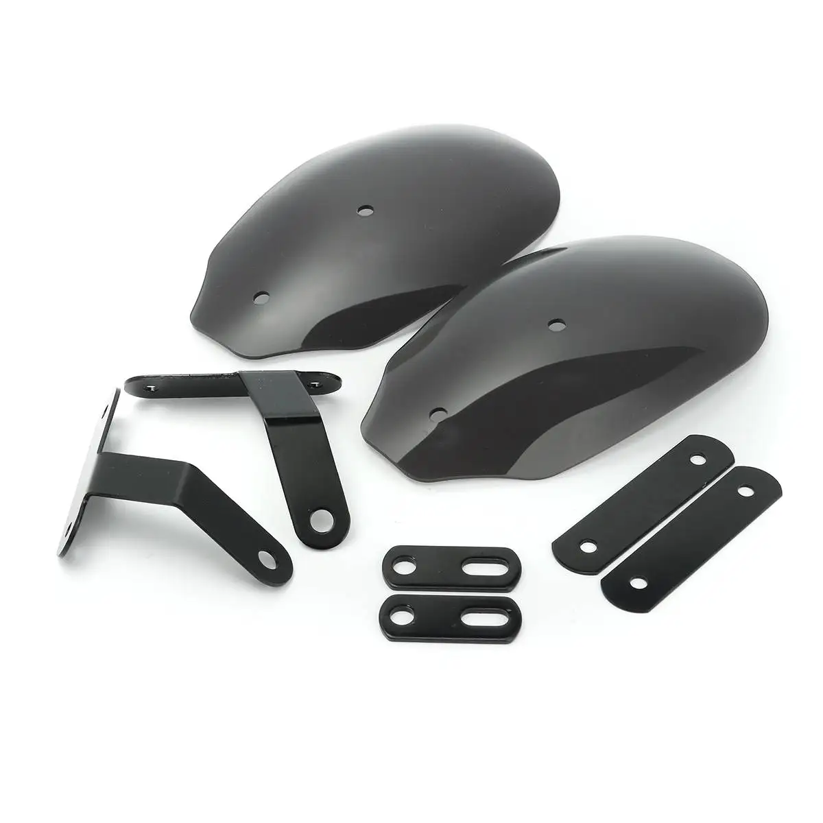 

New 2pc Motorcycle Hand Guards Handlebar Handguards Protecter Shield Deflector Flow Shield For Harley XL 883 1200 Dyna Road King