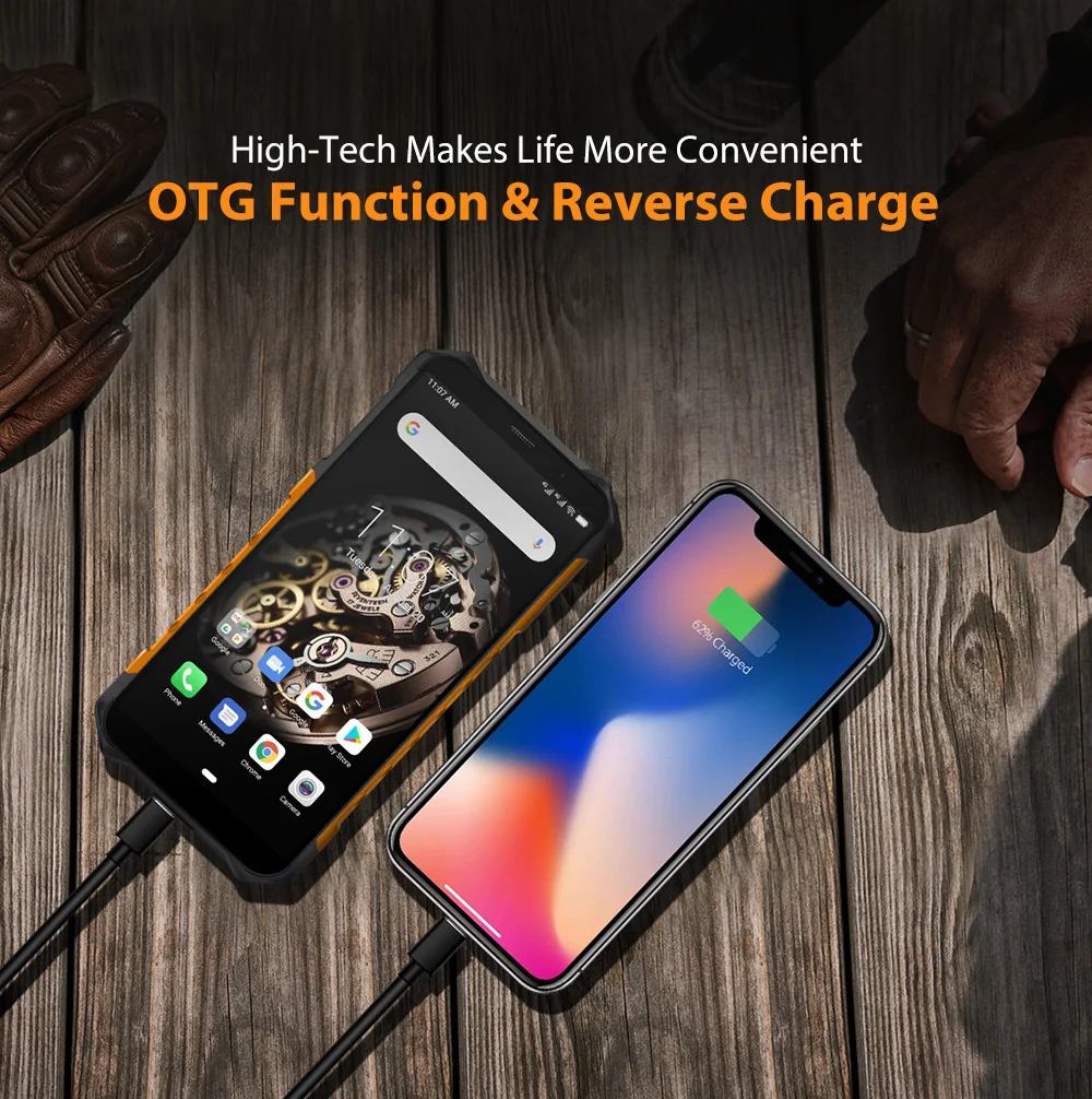 Ulefone Armor X5 MT6763 Octa core ip68 Rugged Waterproof Smartphone Android 9.0 RAM 3GB ROM 32GB NFC 4G LTE 5000mAh Mobile Phone