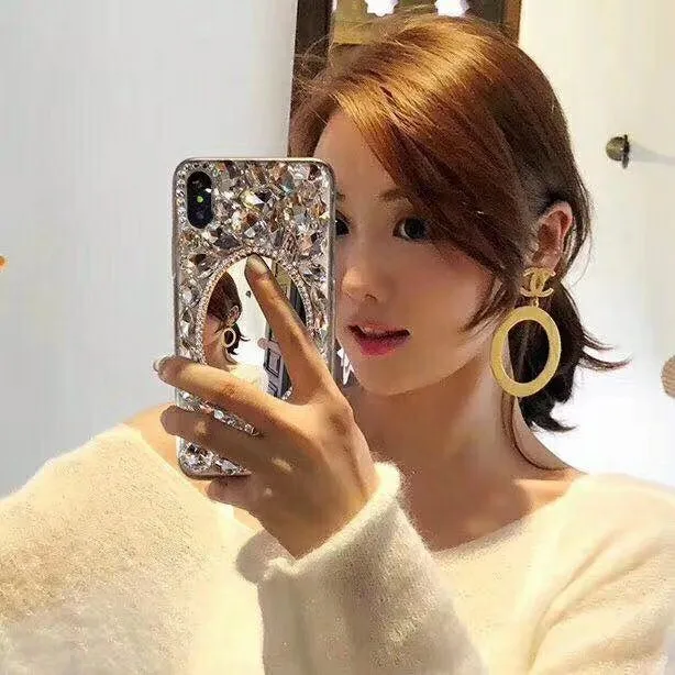 Для Huawei Nova 2s 3 4 E Модный чехол 5 Pro роскошный полный Алмазный 3i макияж зеркало
