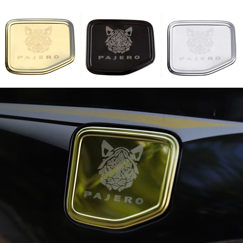

1pc Stainless Steel Fuel Cap cover it For Mitsubishi Pajero Montero v93 v97 v98 2007-2021