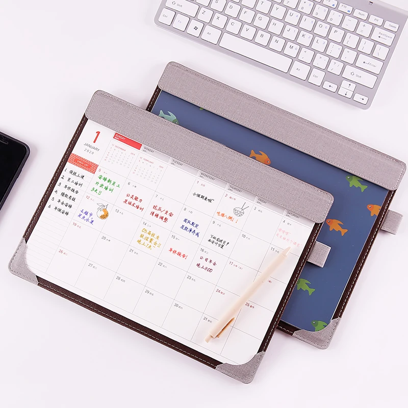 Креативный полиуретановый многофункциональный календарь и папка для мыши Sharkbang