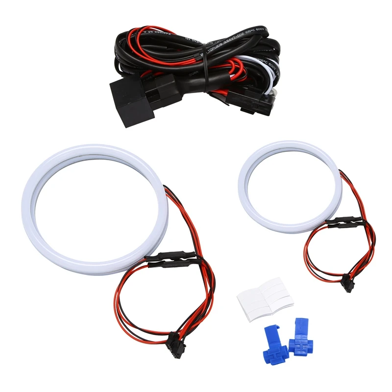 

Стайлинг автомобиля белые светодиодсветодиодный кольца Halo светильник лампа SMD Angel Eyes Лампа для гольфа 4 1998-2009