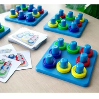 creative color matching toy parent child interaction reaction concentration training children early education party board game