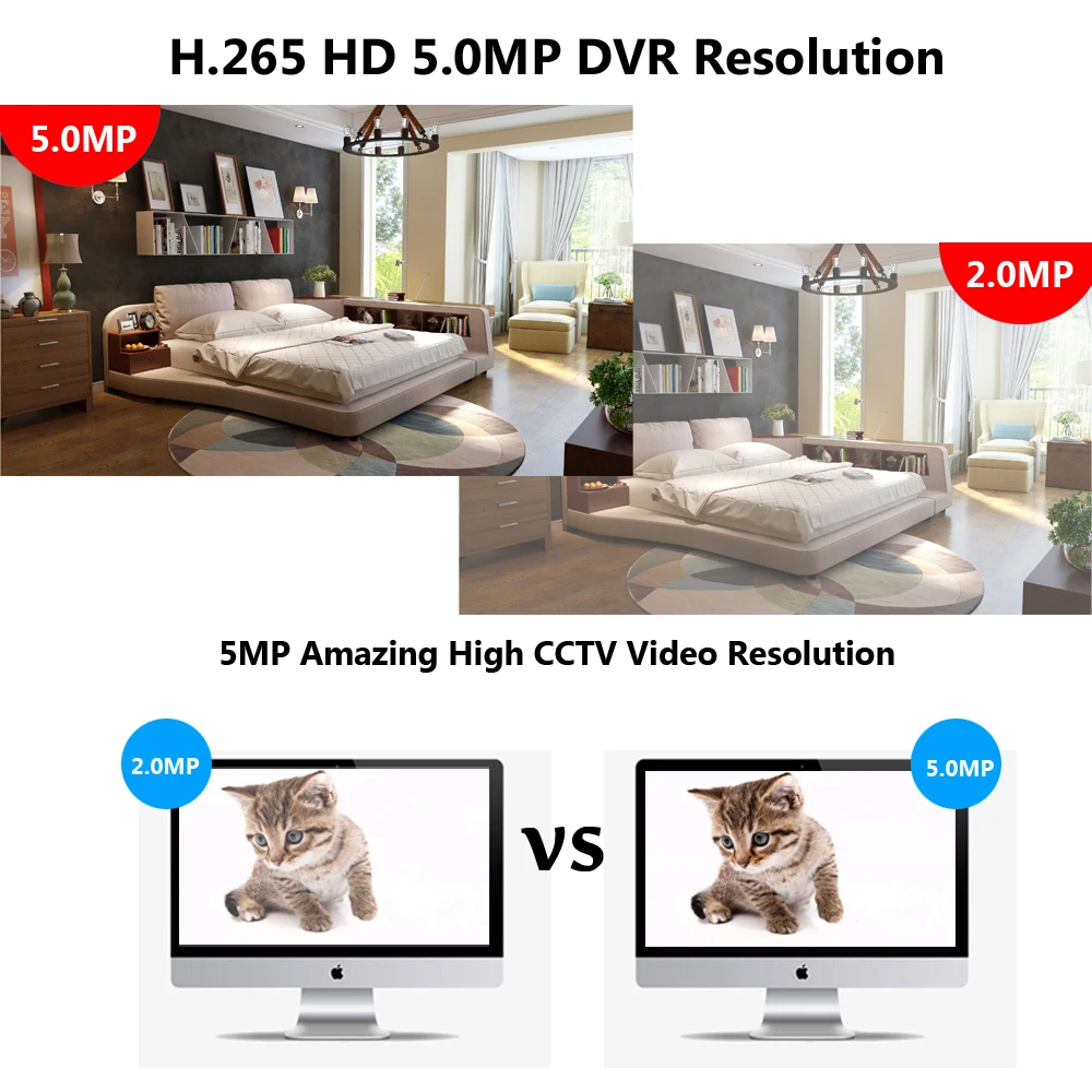 Камера видеонаблюдения hkixdistee 4 канала 5 МП H.265 супер CCTV XVR AHD NVR DVR цифровой