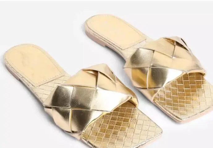 

Summer Slippers Women Fashion PU Leather Peep Toe Woman Shoes 2020 Ladies Flat Sandal Outdoor Flip Flops Female Comfort Slides