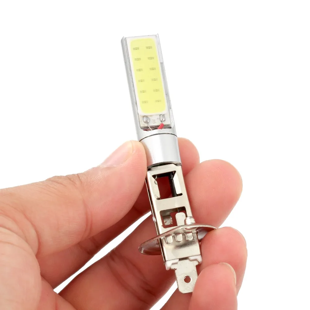 H1 6000K светодиодный противотуманные фары Универсальные высококачественные белые