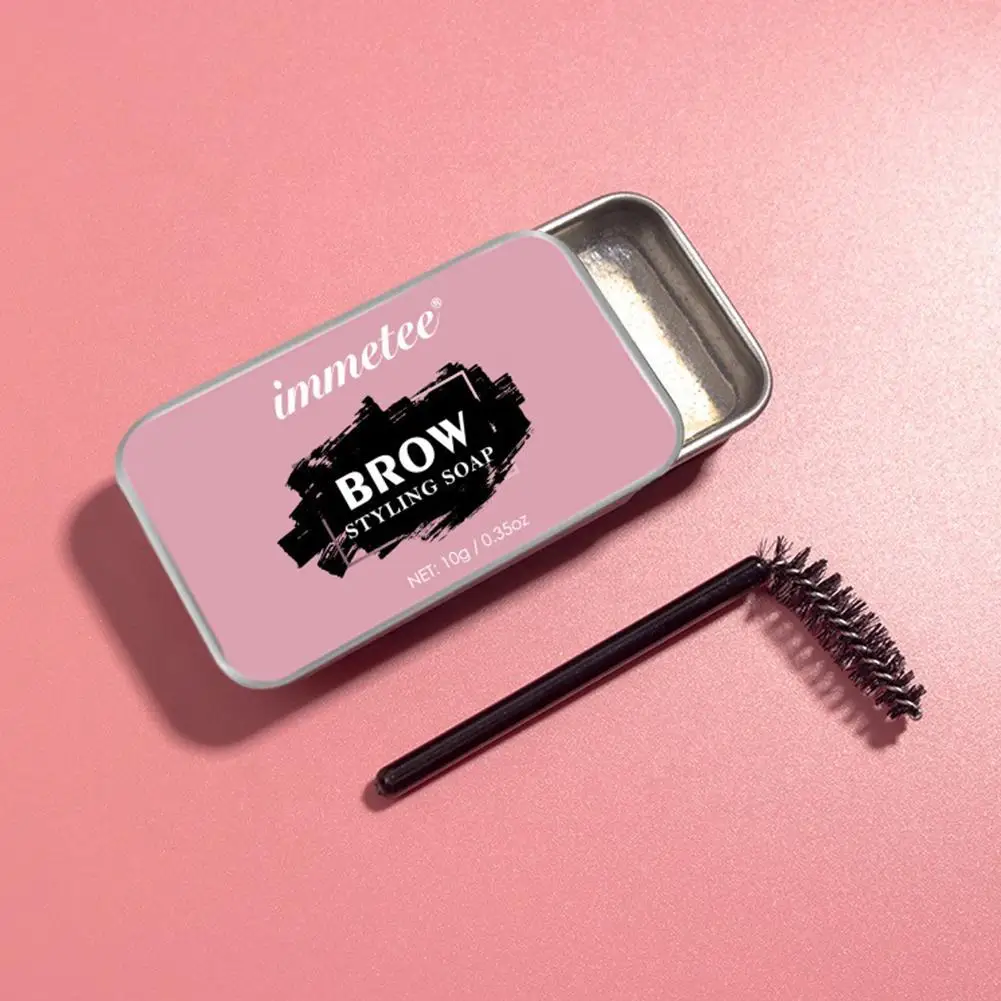 

Eyebrow Styling Soap Three-dimensional Styling Lasting Eyebrows Natural Waterproof Wild F0O4