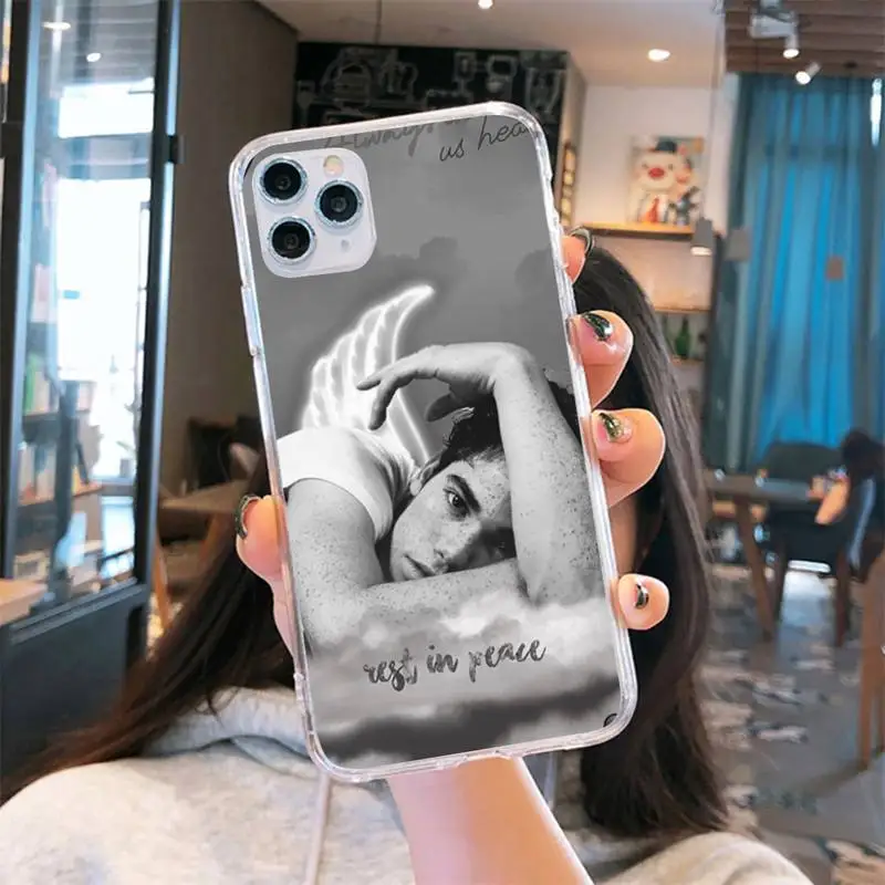 

Cameron Boyce America actor Phone Case Transparent for iPhone 6 7 8 11 12 s mini pro X XS XR MAX Plus