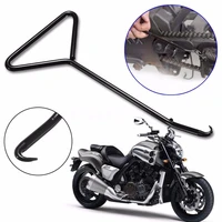 universal motorcycle stainless steel exhaust stand spring hook puller tool motocross dirt bike atv scooters