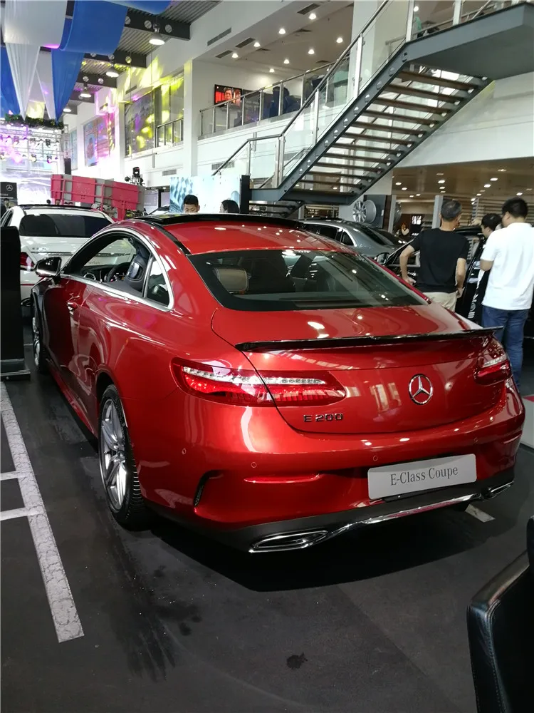 Спойлер для Benz E-coupe W213 высококачественный спойлер из АБС-пластика заднего крыла